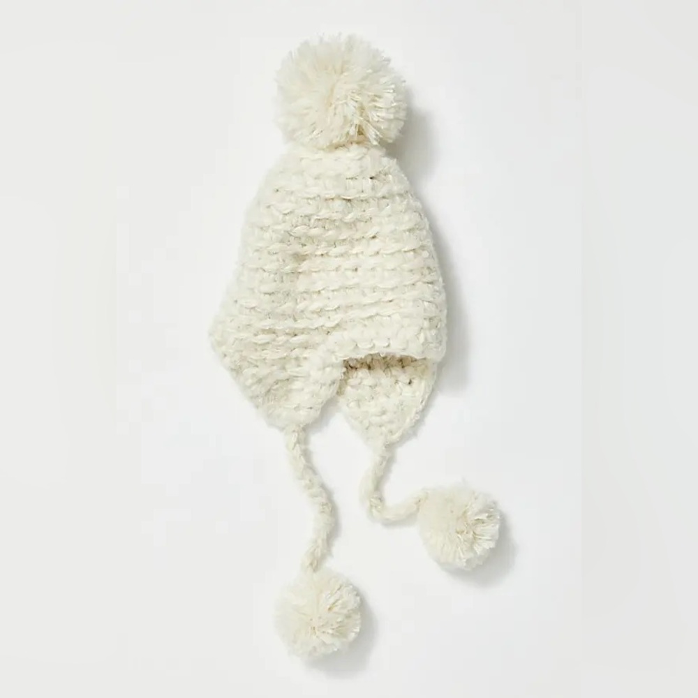 Free People Swiss Miss Pom Trapper Hat